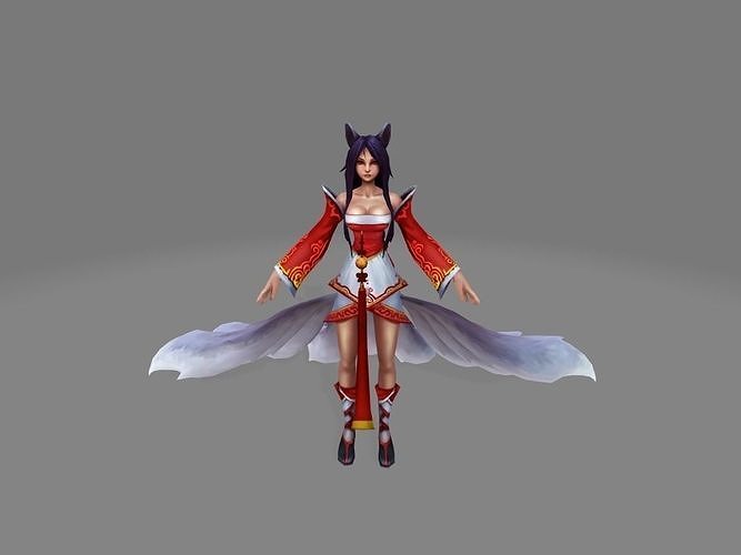 AHRI - League of Legend - LOL 3D model