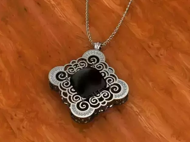 Onyx pendant 3D print model