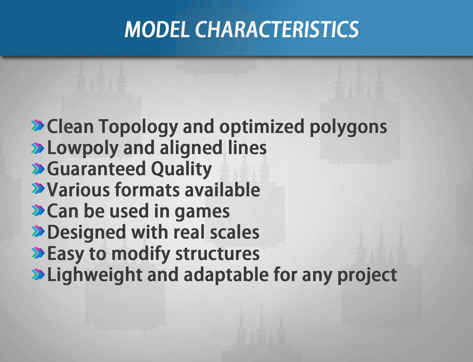 Electrical Power Transformer - Lowpoly-Highpoly Low-poly 3D model_1