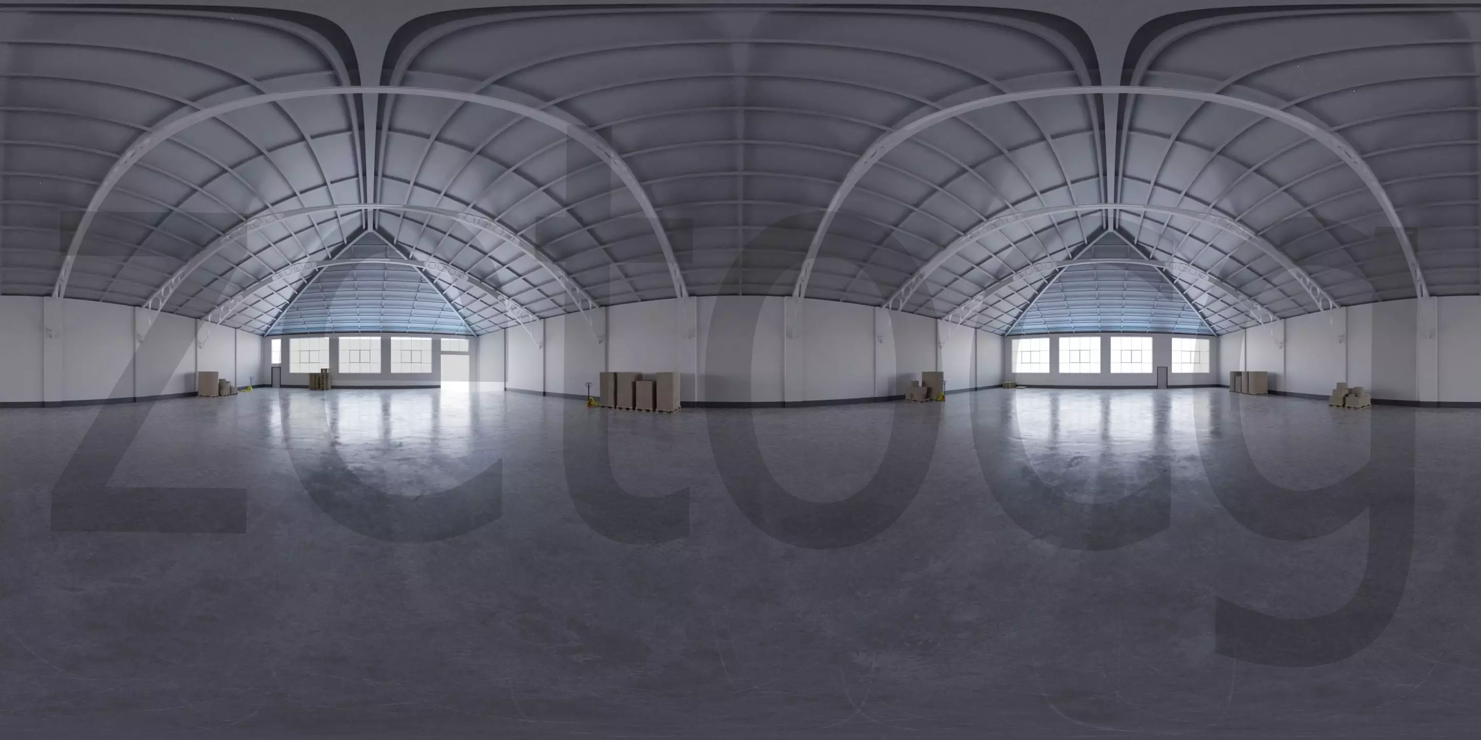 HDRI - Warehouse Interior 7 Texture_0