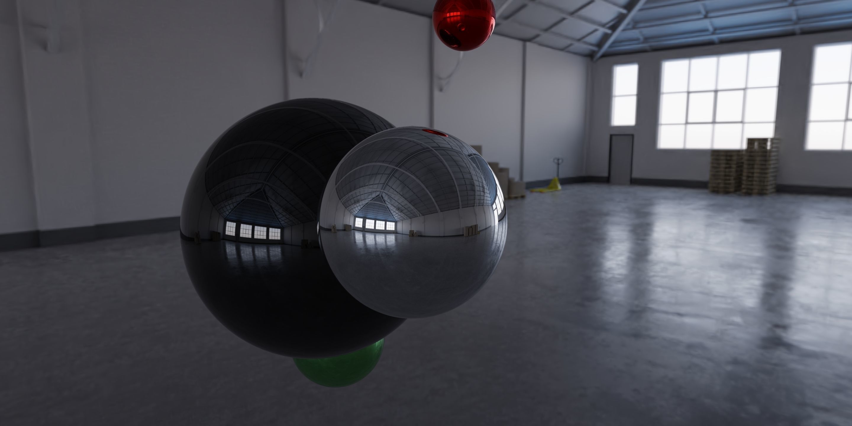 HDRI - Warehouse Interior 7 Texture_2