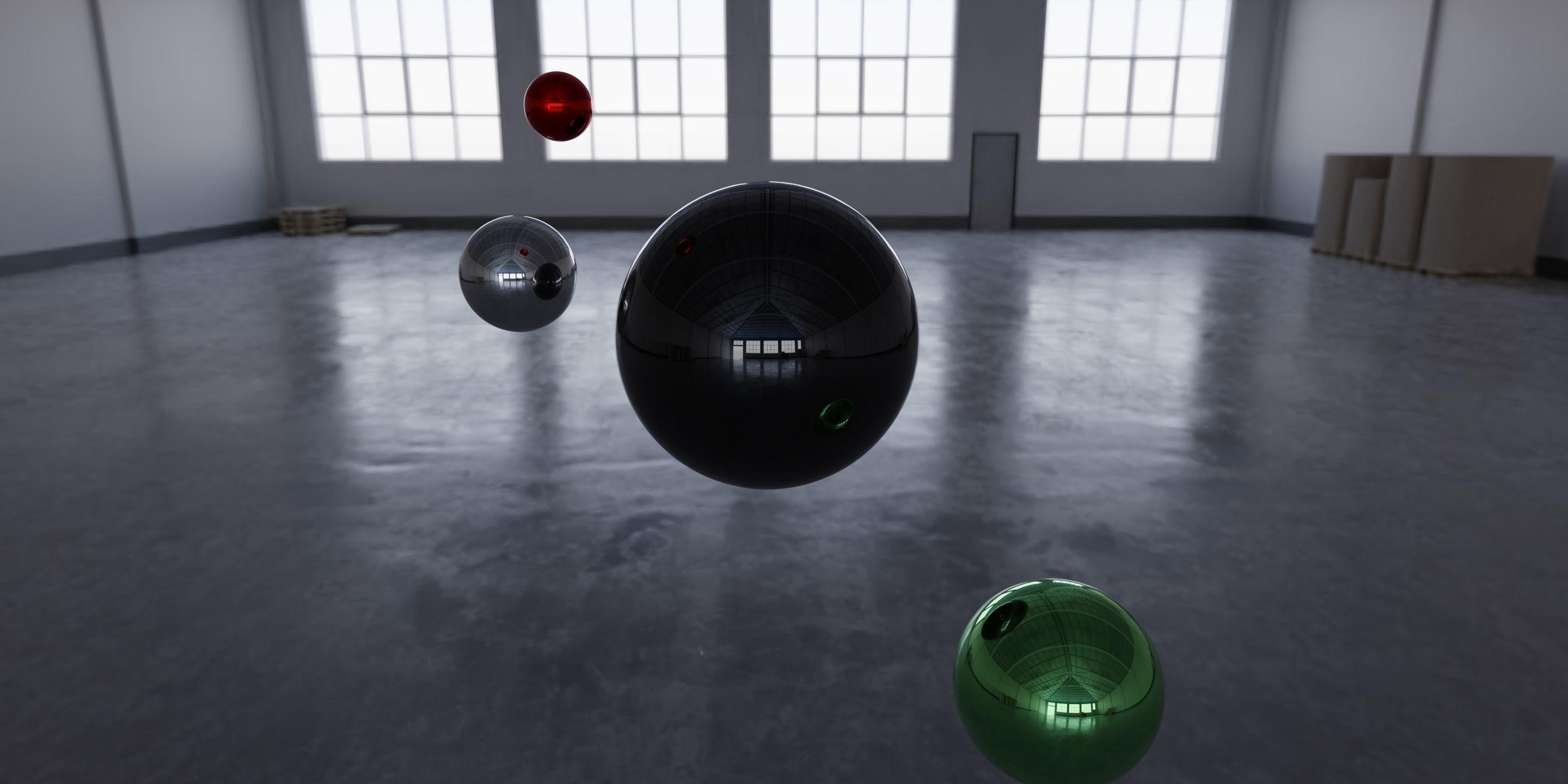 HDRI - Warehouse Interior 7 Texture_5