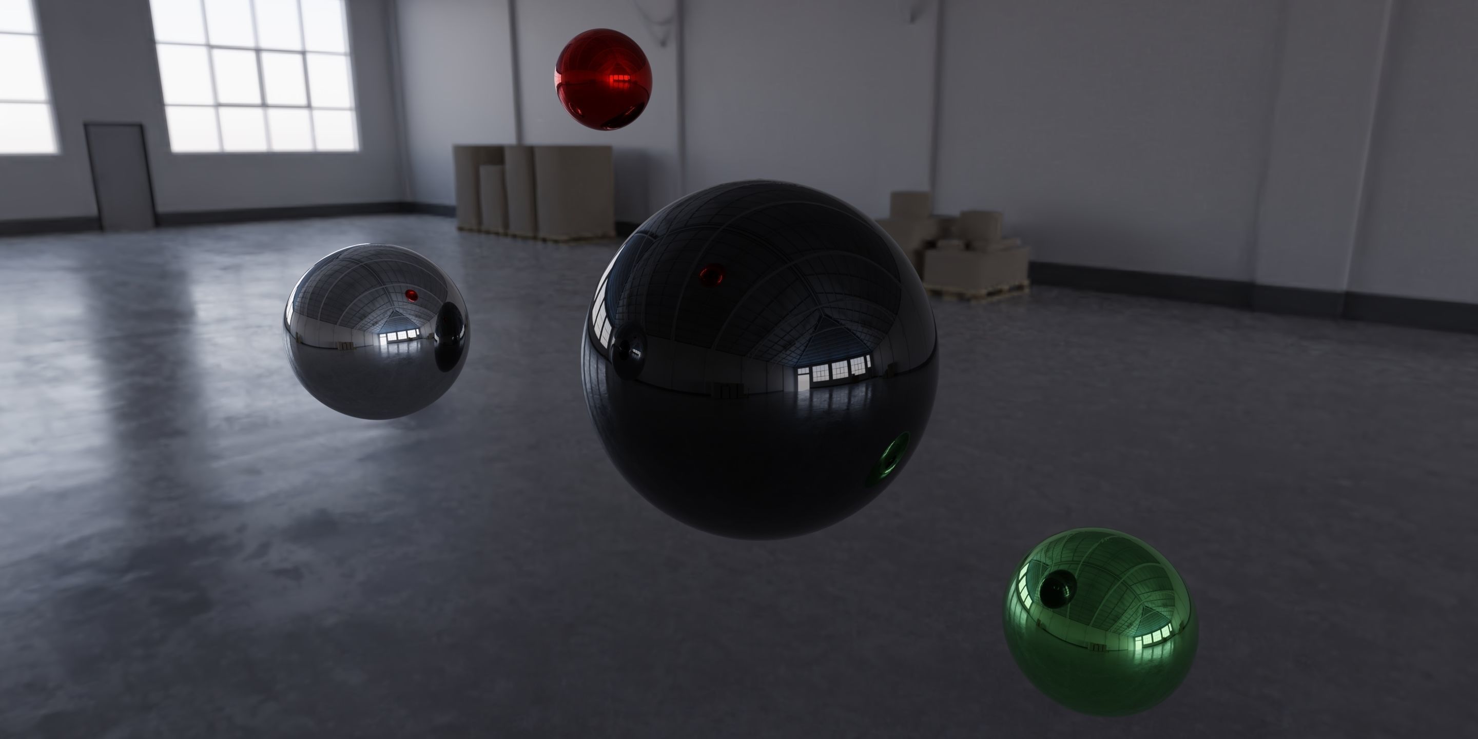 HDRI - Warehouse Interior 7 Texture_4