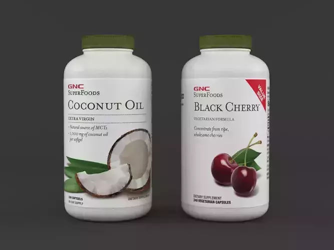GNC Superfoods 3D model
