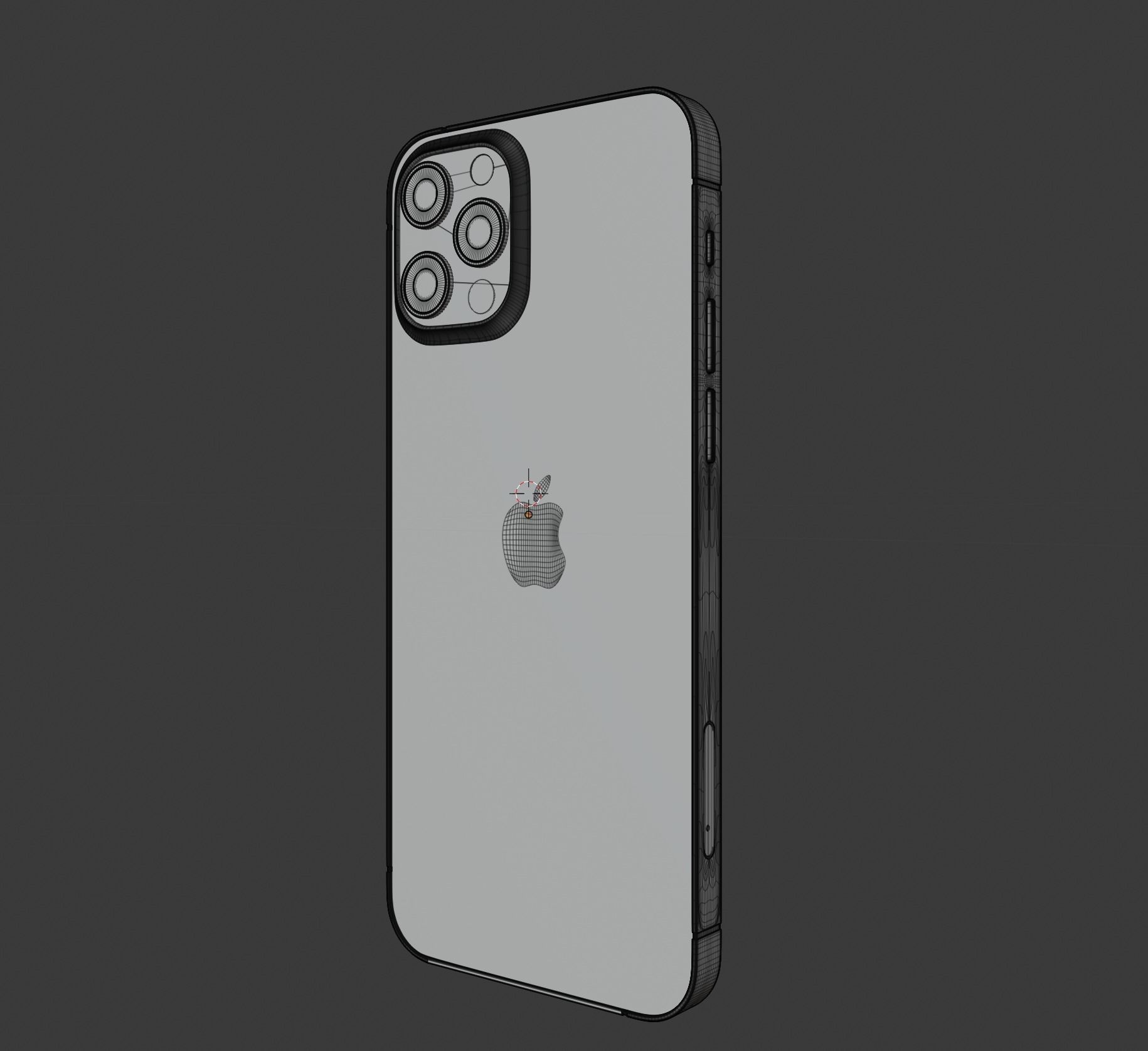 iPhone 12 3D model_7