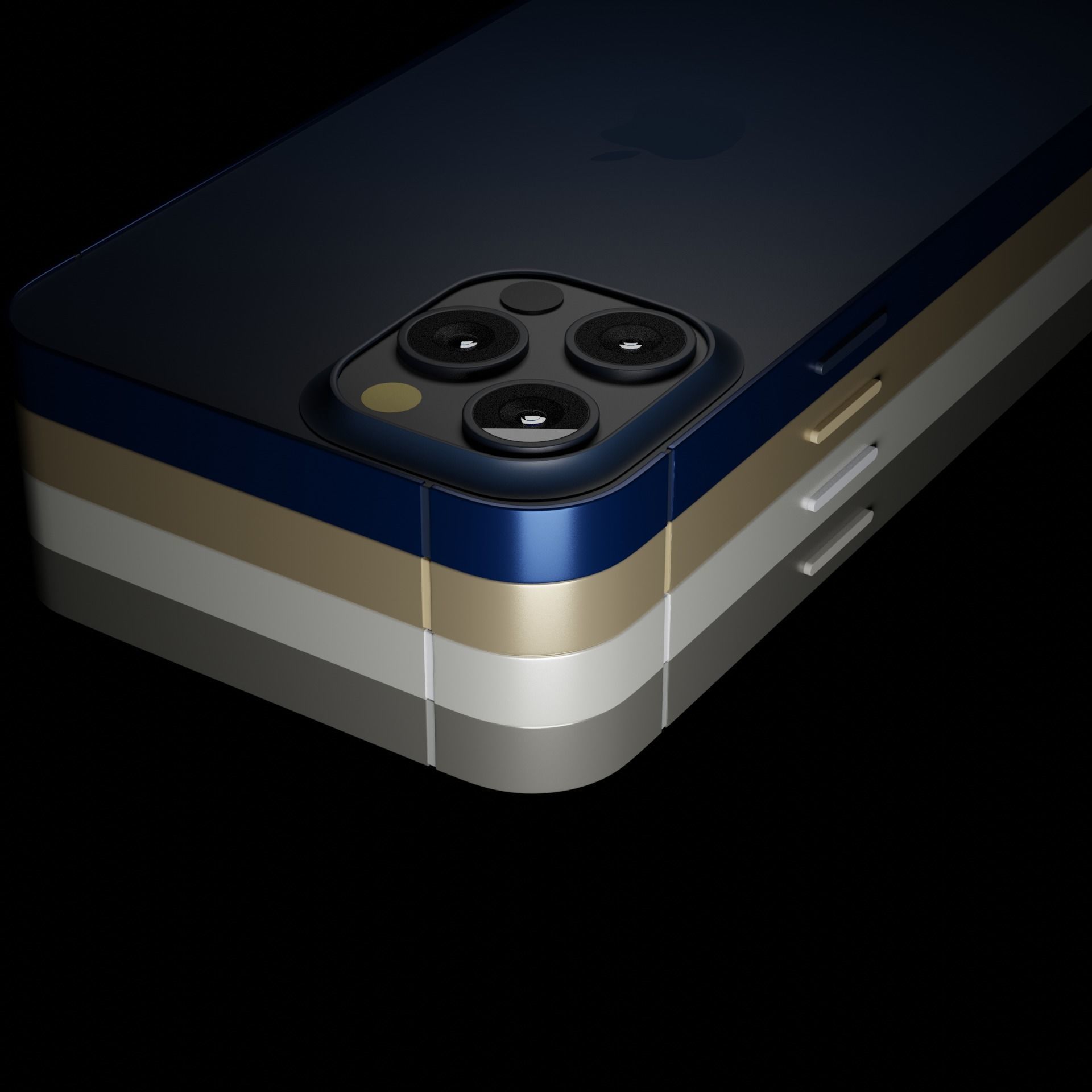 iPhone 12 3D model_6