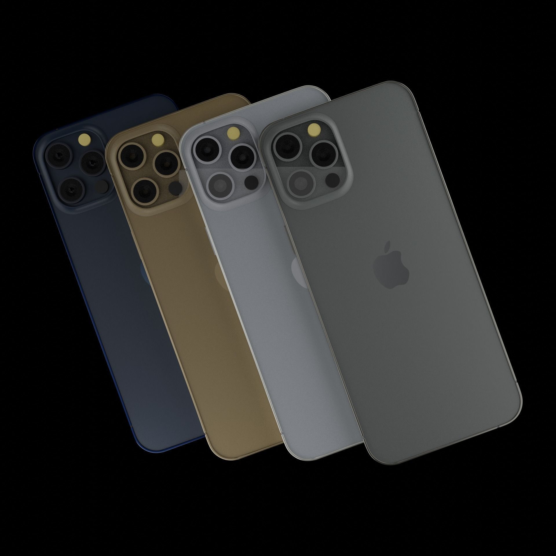 iPhone 12 3D model_1