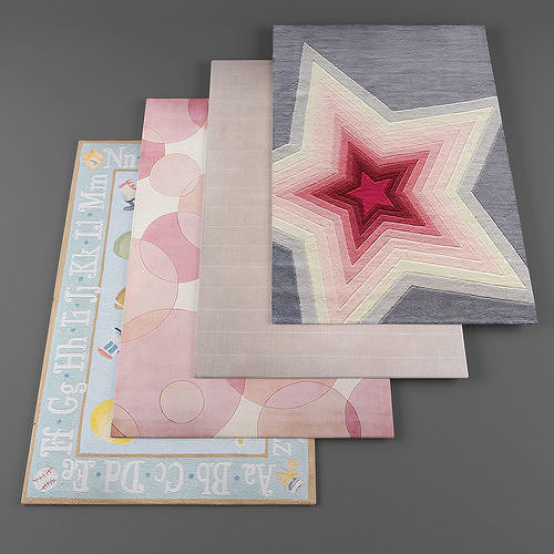 Rugs collection 079 Low-poly 3D model