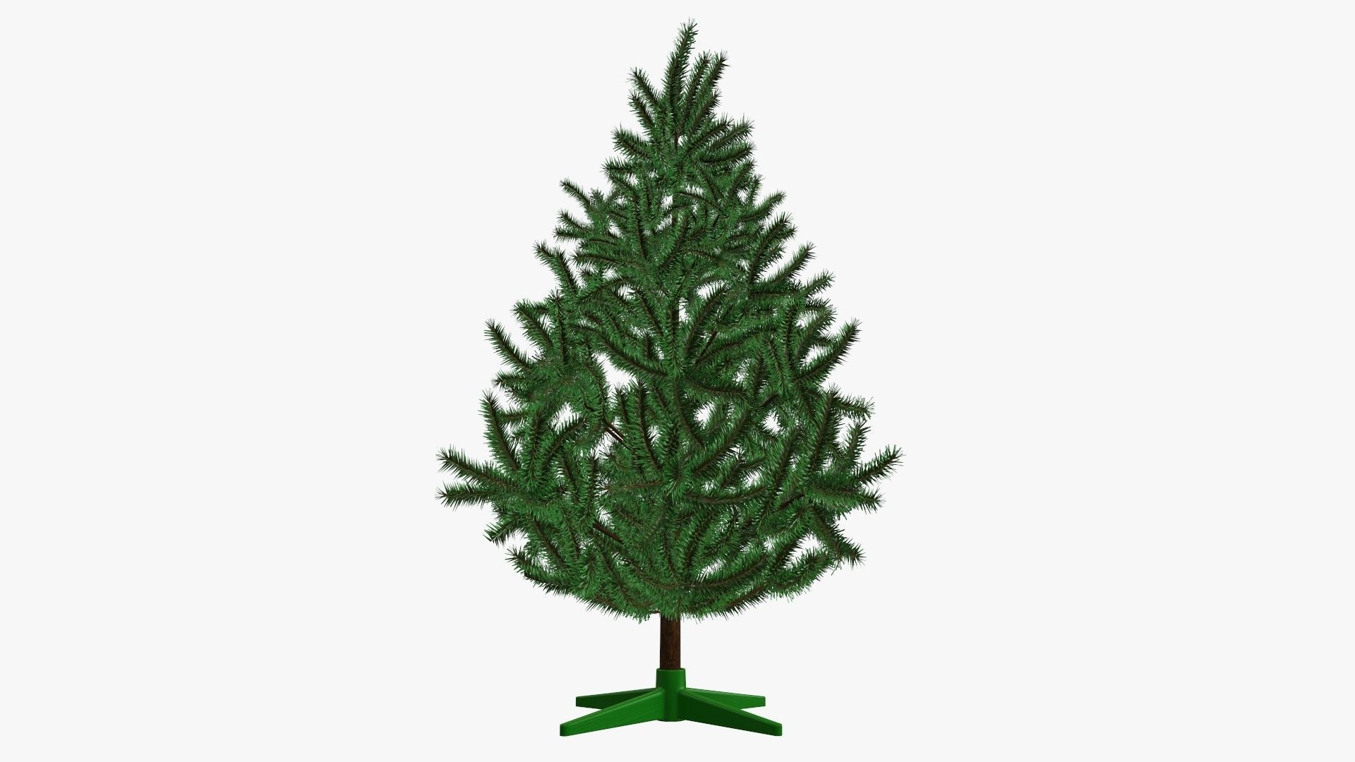 Fir tree artificial 02 3D model_1