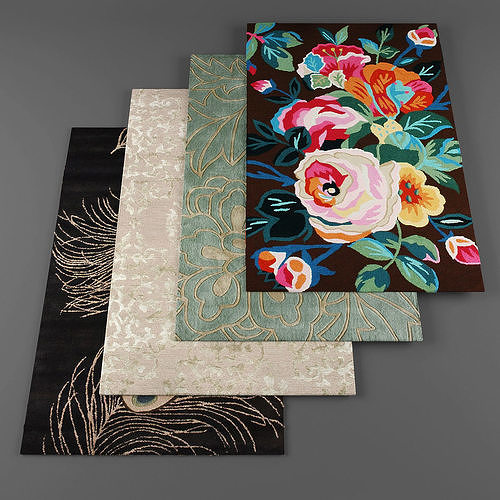 Rugs collection 085 Low-poly 3D model