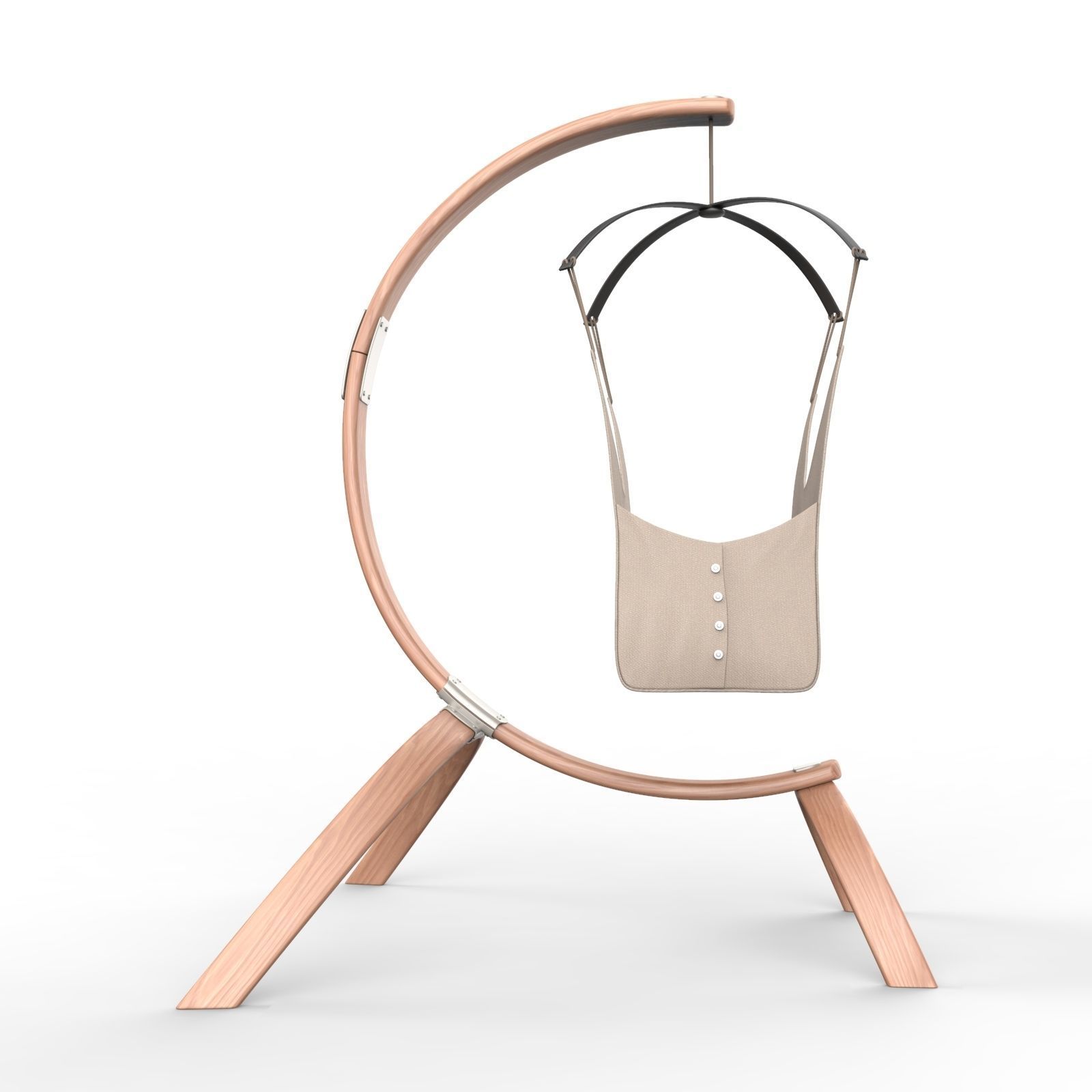 Baby Hammock 3D model_2