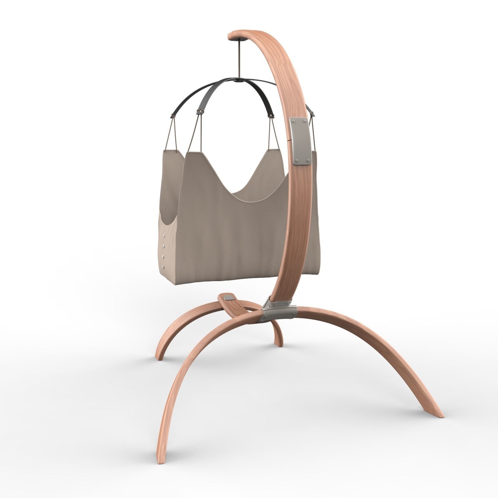 Baby Hammock 3D model_4