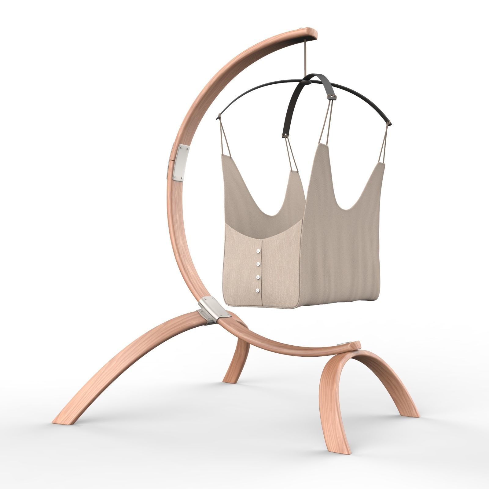 Baby Hammock 3D model_1