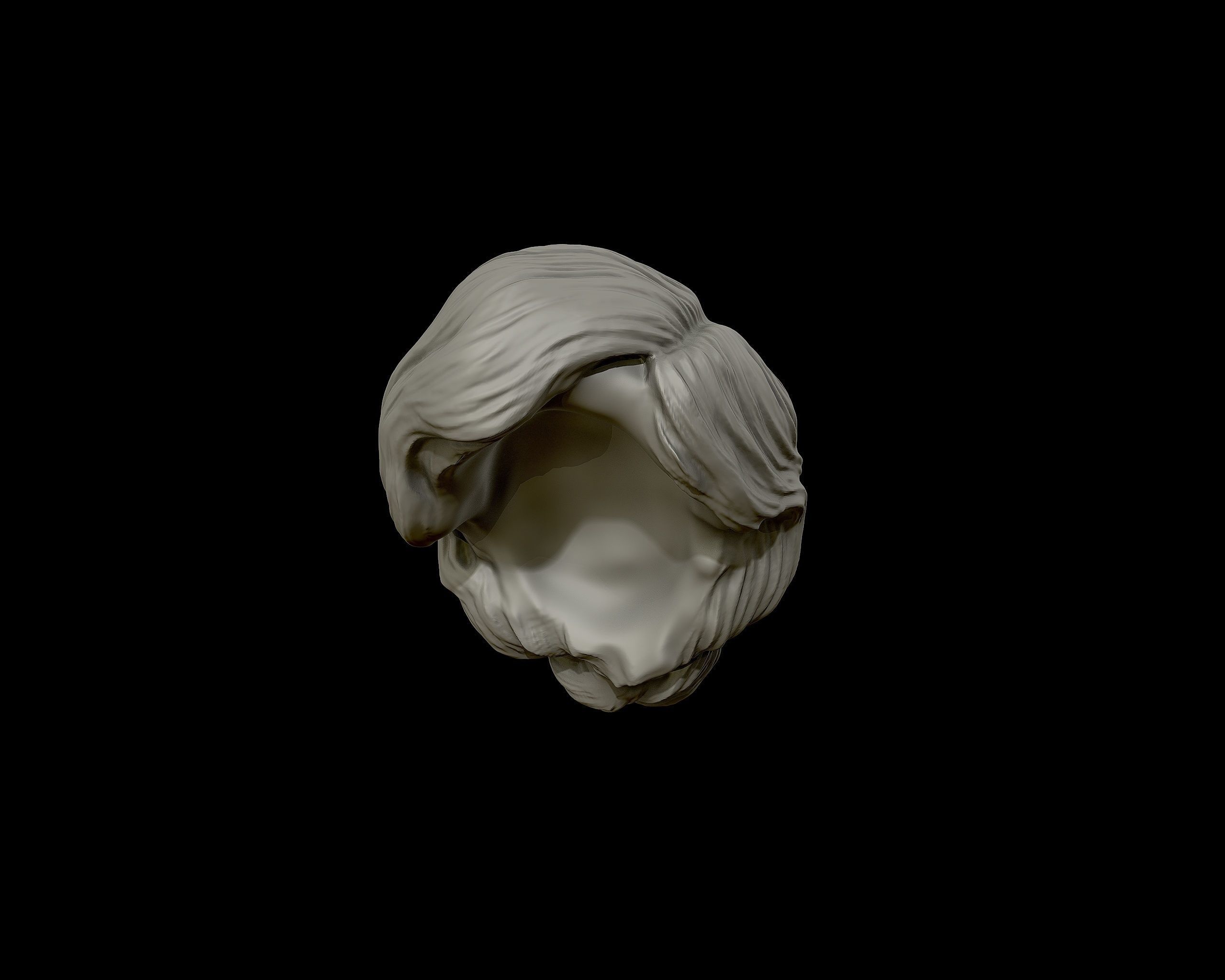 Hairstyle 13 3D print model_13