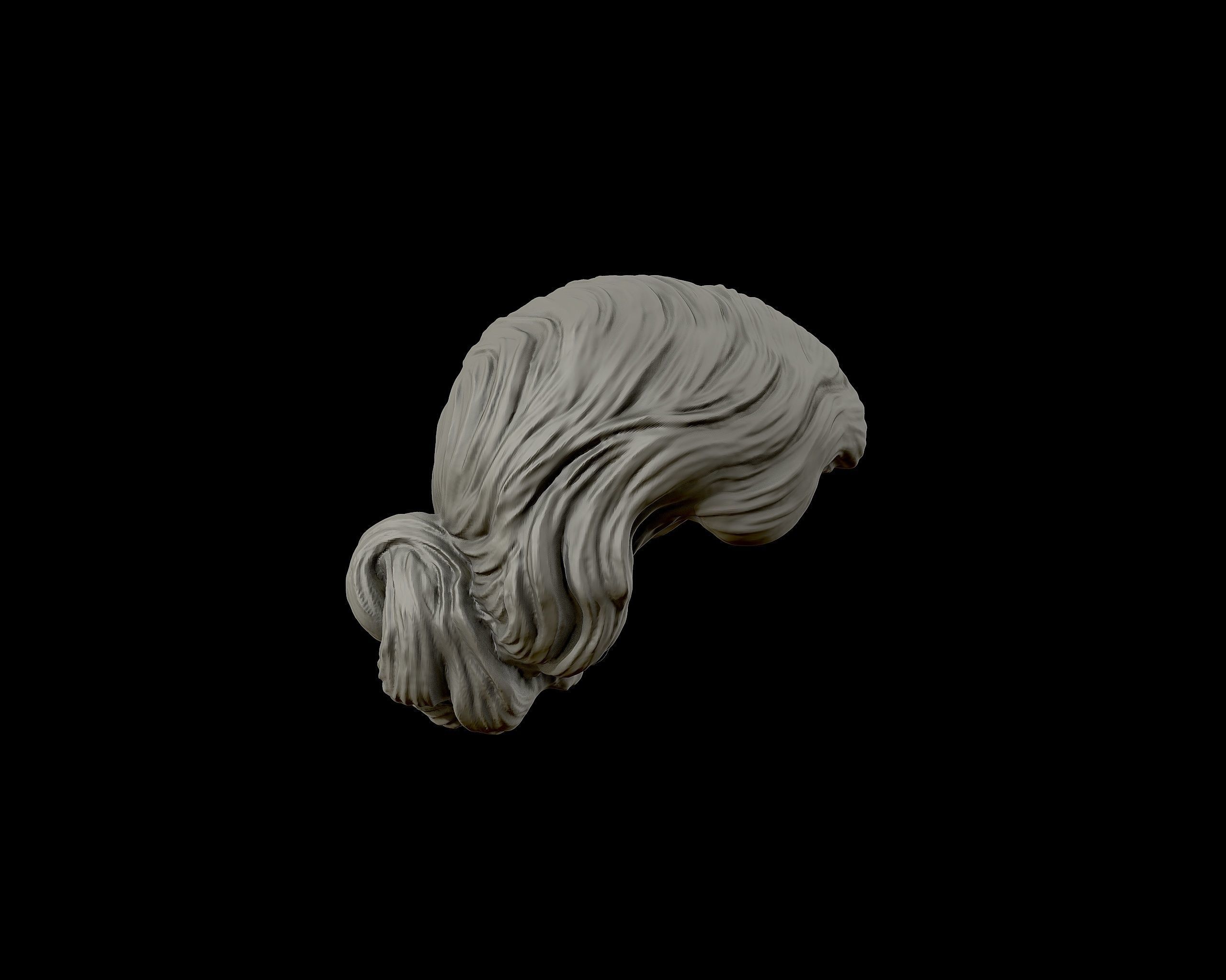 Hairstyle 13 3D print model_19