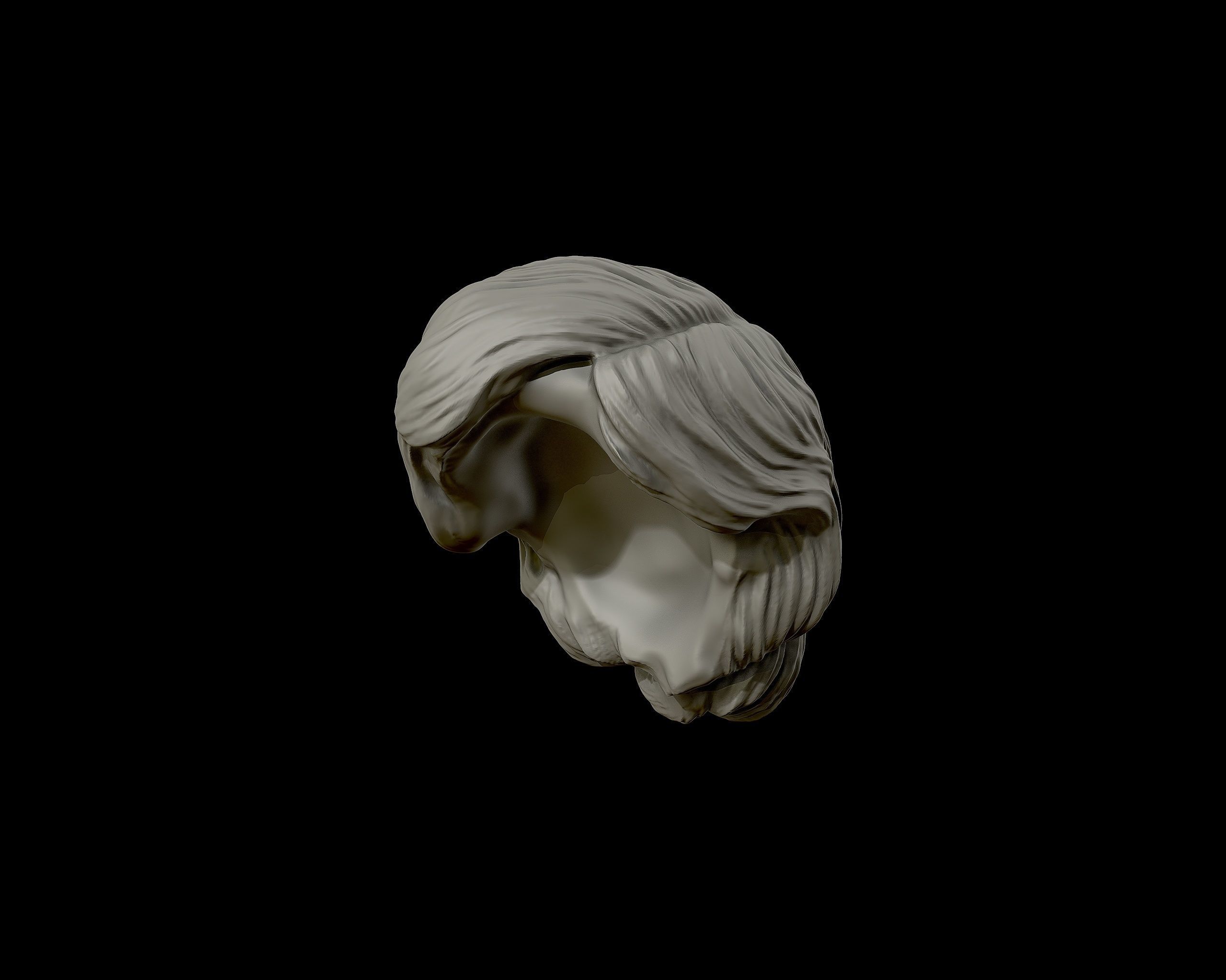 Hairstyle 13 3D print model_14
