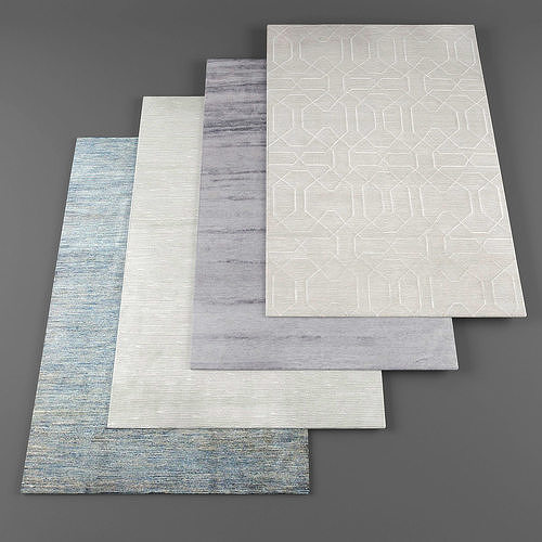 Rugs collection 095 Low-poly 3D model
