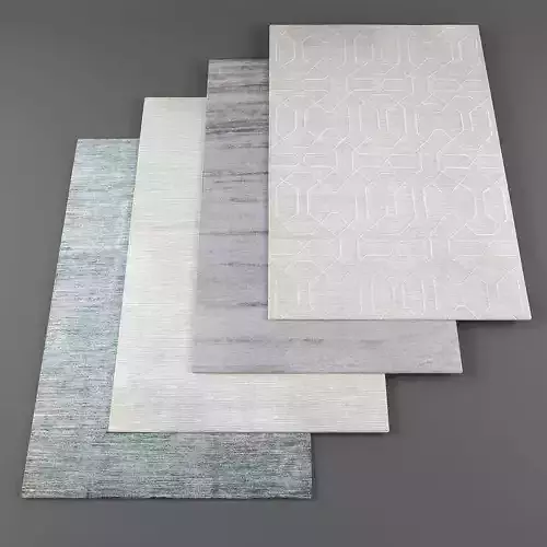 Rugs collection 095 Low-poly 3D model