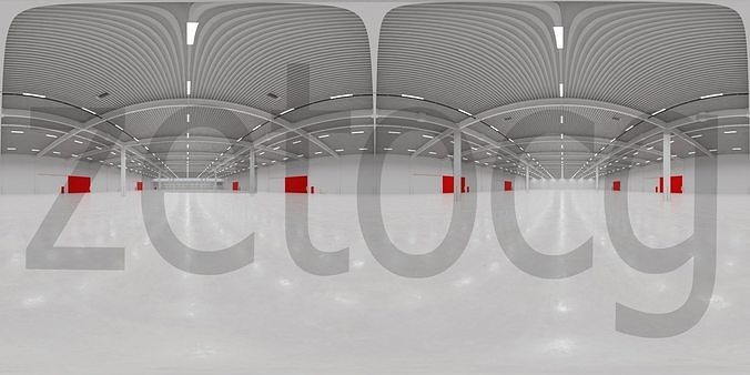 HDRI - Warehouse Interior 6 v1 Texture