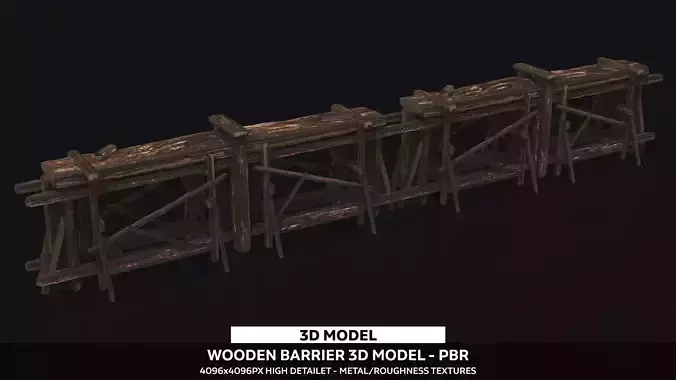 Wooden Barrier 
