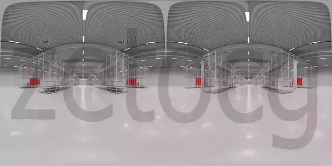 HDRI - Warehouse Interior 6 v2 Texture