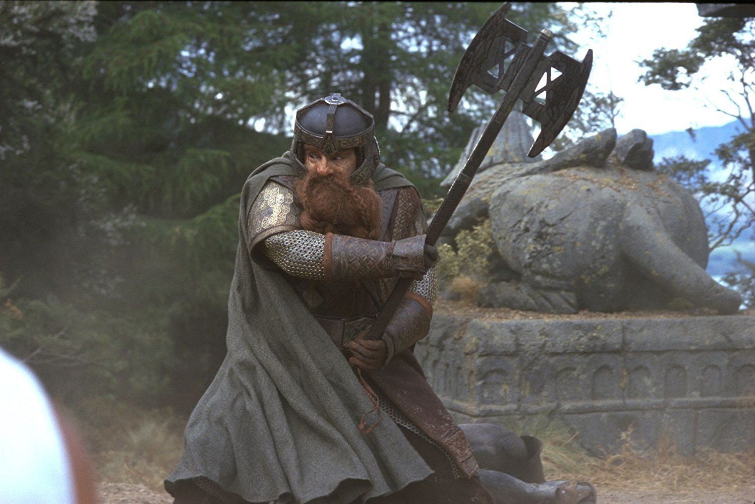 Gimli Battle Axe- Lord Of The Rings- LOTR -3D Print model 3D print model_6