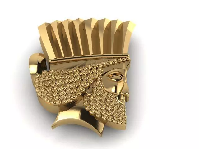 B-117 cyrus face persian 3D print model