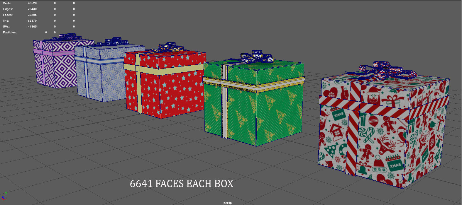 PRESENT BOX 3D model_10