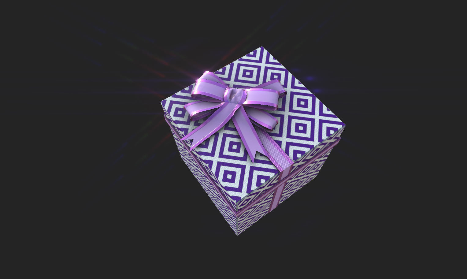 PRESENT BOX 3D model_5