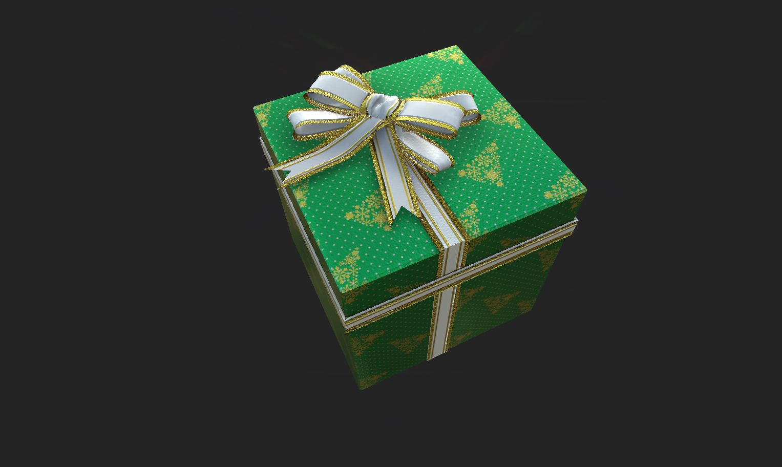 PRESENT BOX 3D model_4