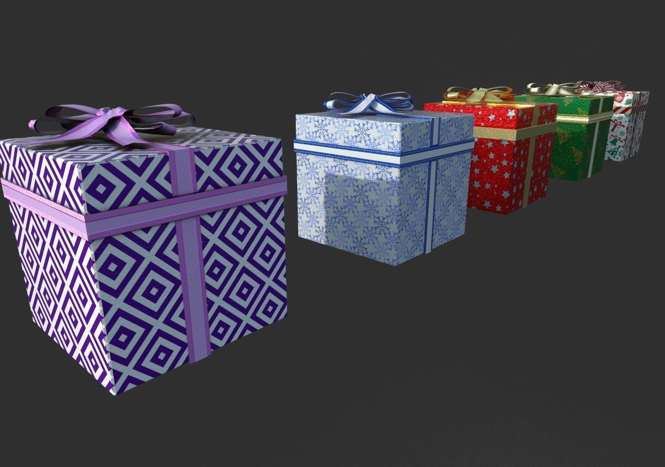 PRESENT BOX 3D model_1