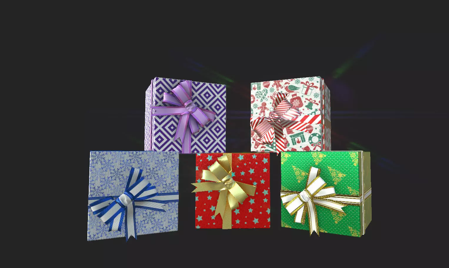 PRESENT BOX 3D model_0