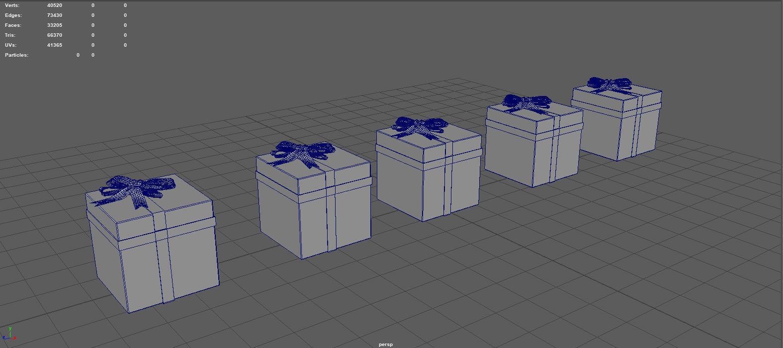 PRESENT BOX 3D model_12