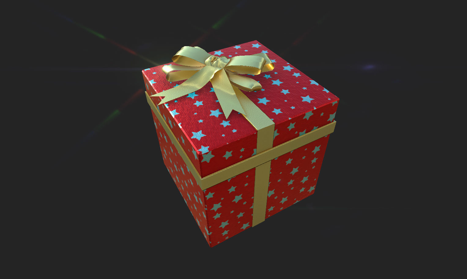 PRESENT BOX 3D model_2