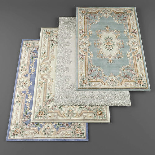 Rugs collection 109 Low-poly 3D model