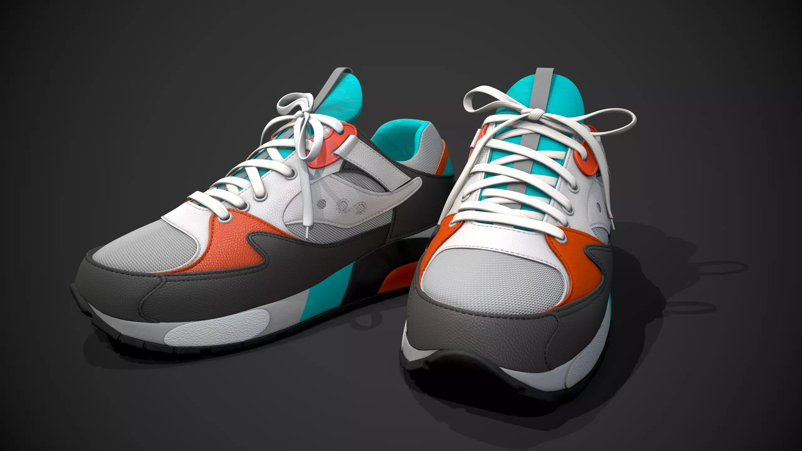 Sneakers 3D model_0