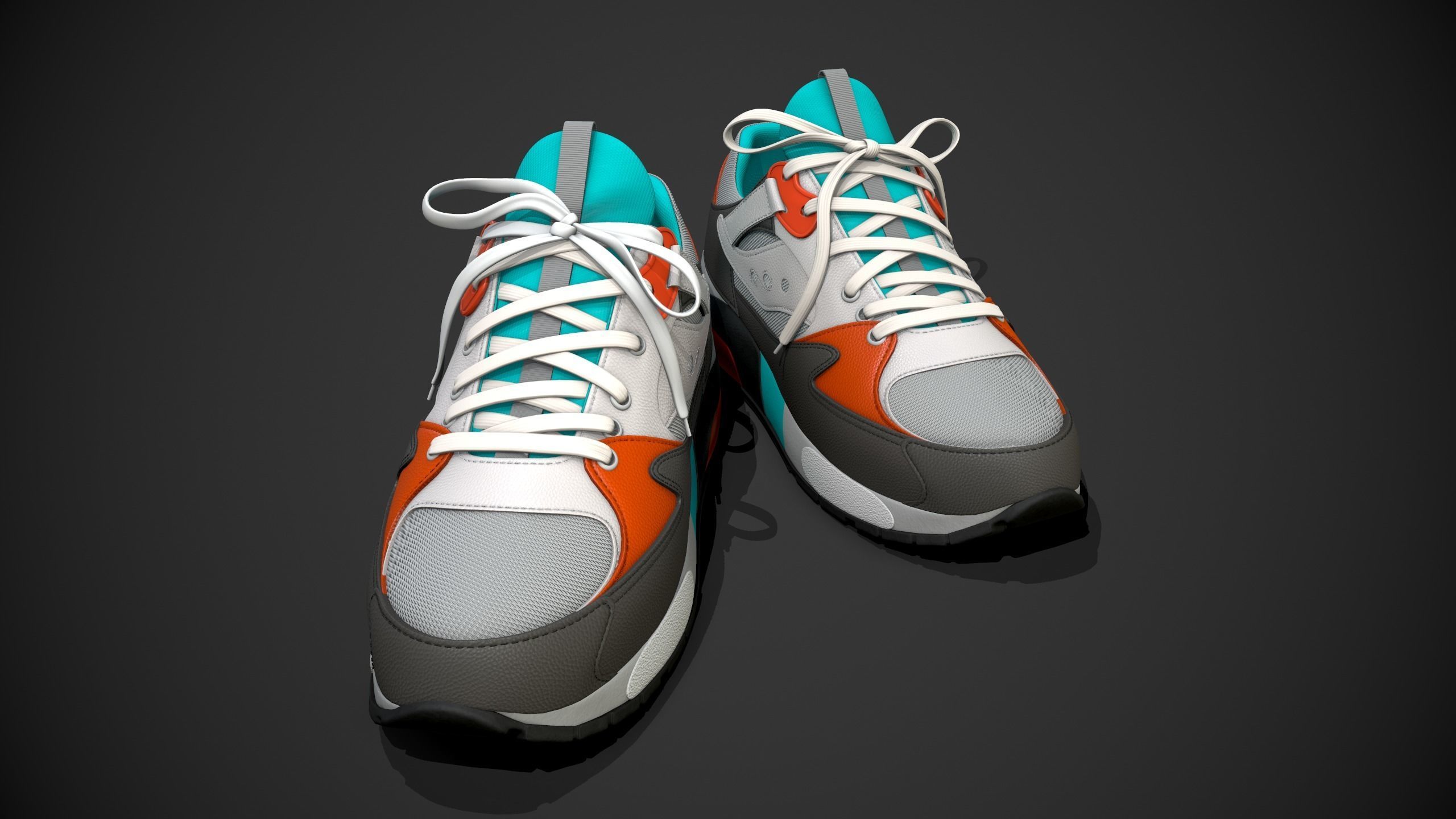 Sneakers 3D model_6
