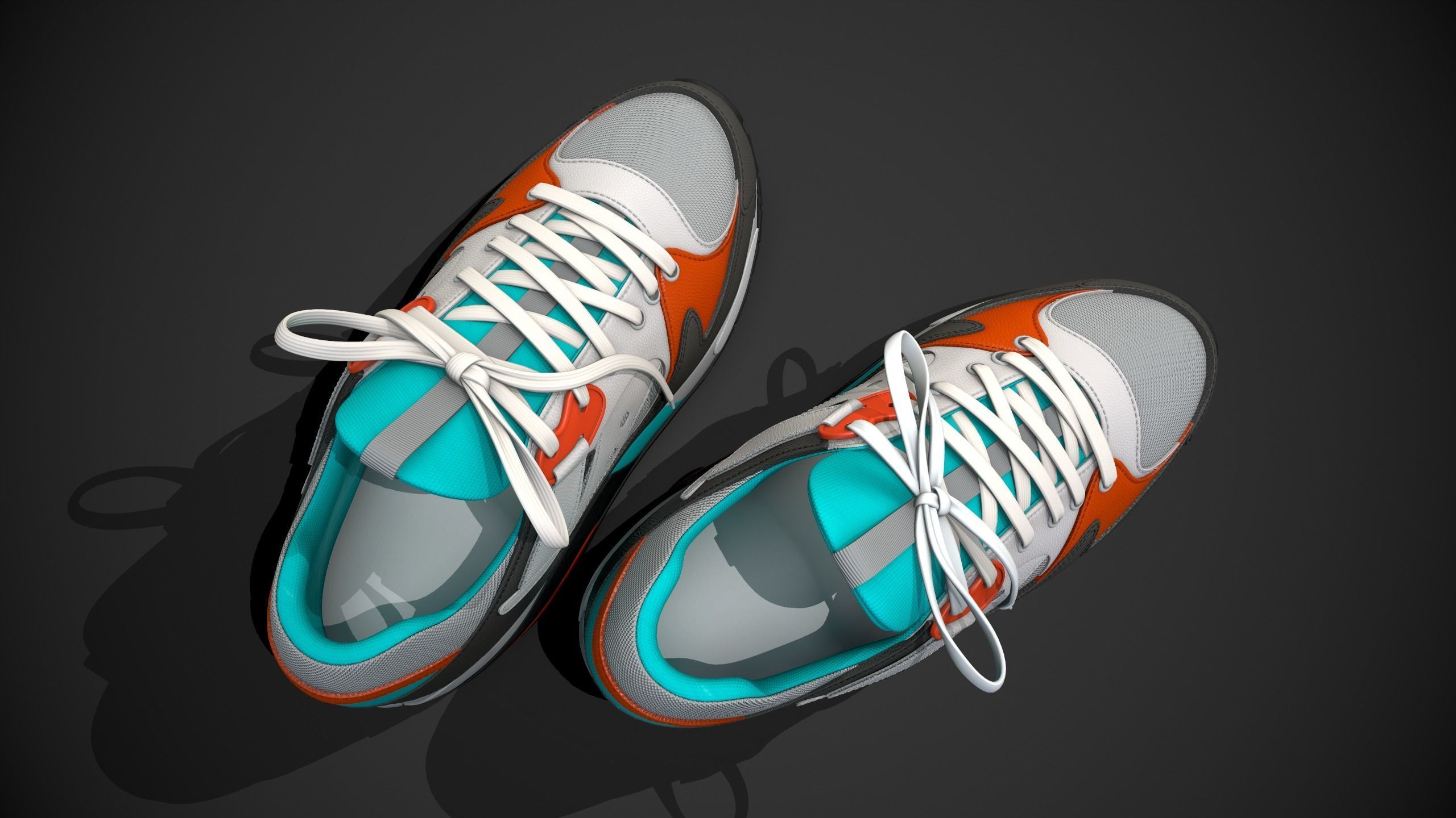 Sneakers 3D model_4