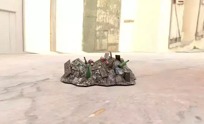 Dumptrash model city for sims