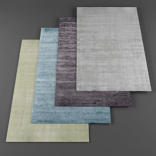 Rugs collection 134 Low-poly 3D model