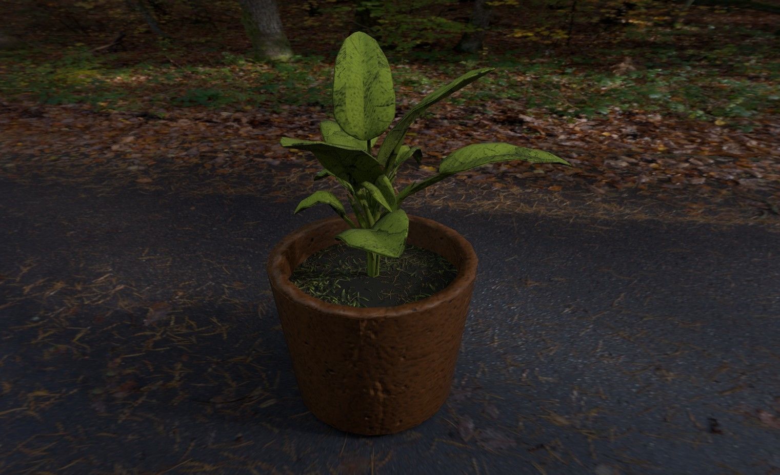 Plant Pot 3D model_1
