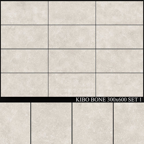 Yurtbay Seramik Kibo Bone 300x600 Set 1 3D model