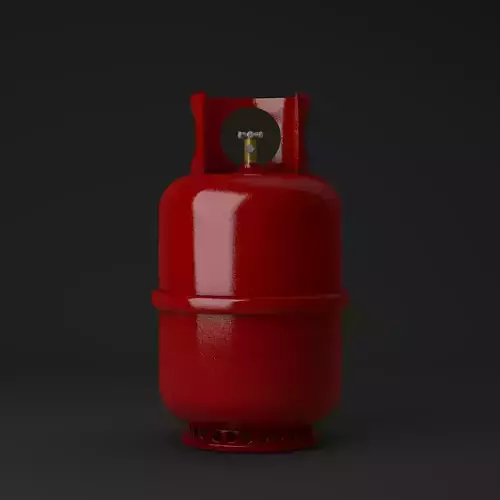 gas tank 3D model