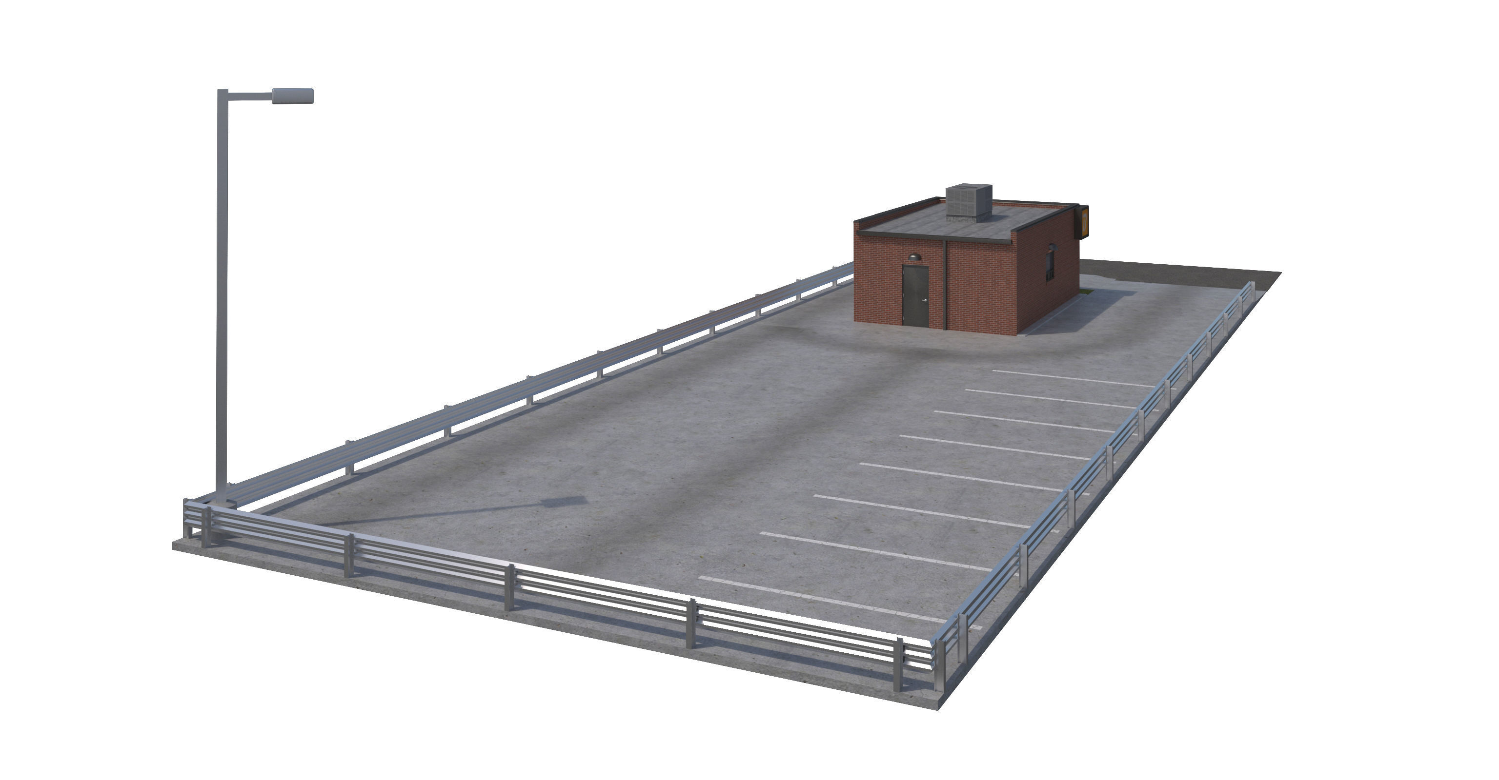 Commercial Building-029 Money Rates 3D model_5