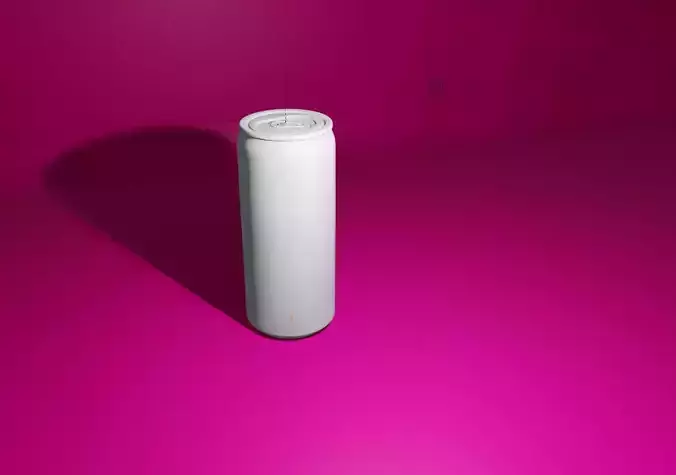 Cola Can 3D Blender Model