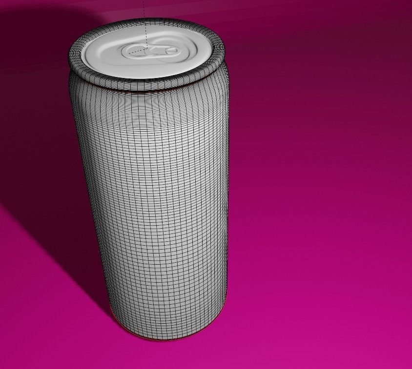 Cola Can 3D Blender Model 3D model_1