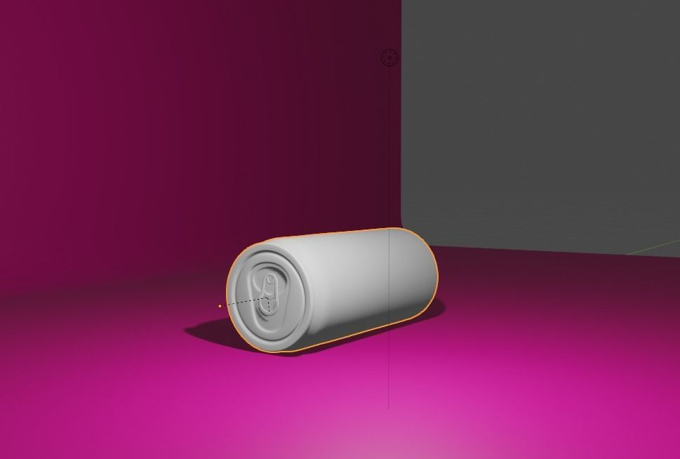 Cola Can 3D Blender Model 3D model_2