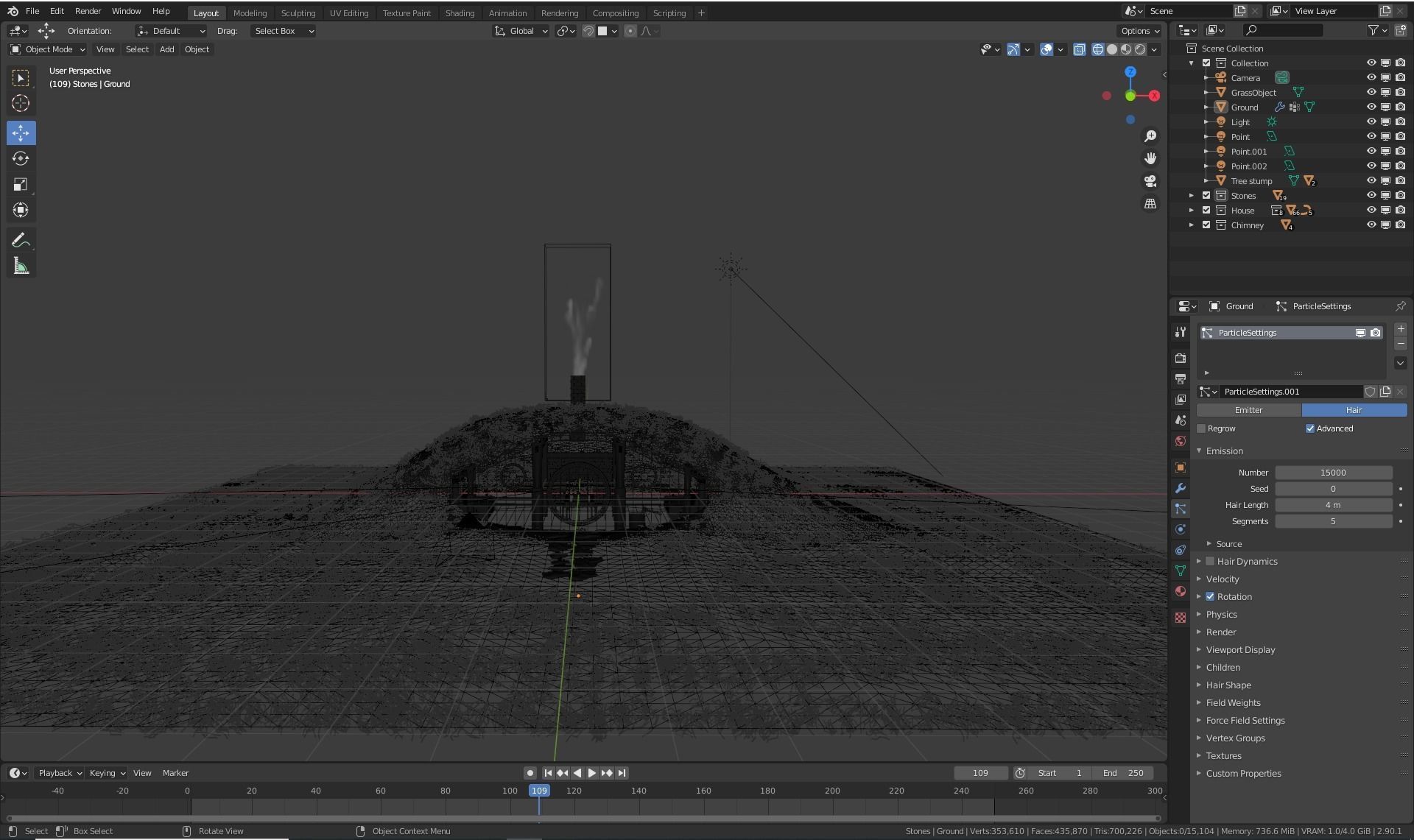 Hobbit House Pack 3D model_14
