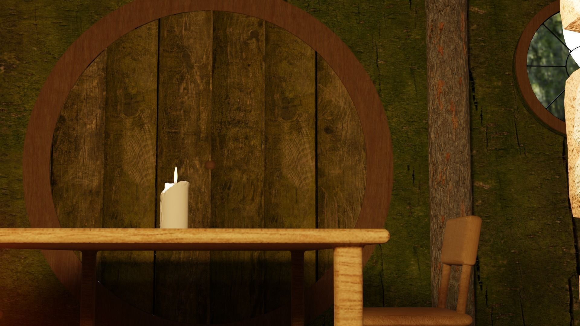 Hobbit House Pack 3D model_9