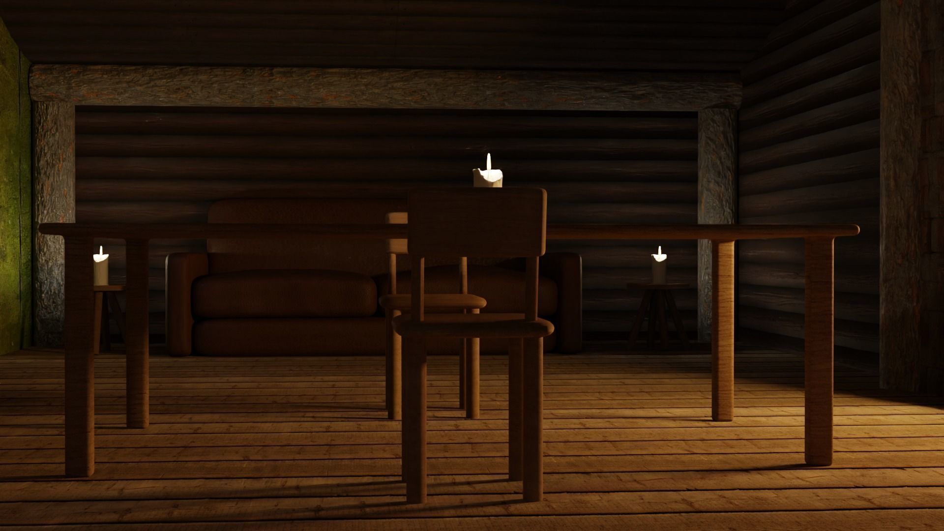 Hobbit House Pack 3D model_11